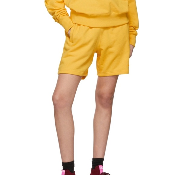 Adidas mustard Yellow Human Race Shorts - Picture 11 of 11